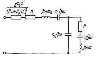 Упрощенная схема акустического аналога АС с ПИ